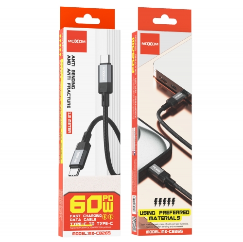 "PD60W Fast Charging Data Cable Type-C to Type-C"