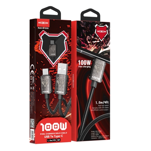 "100W Fast Charging Data Cable USB ToType-C 1.2m/4ft"