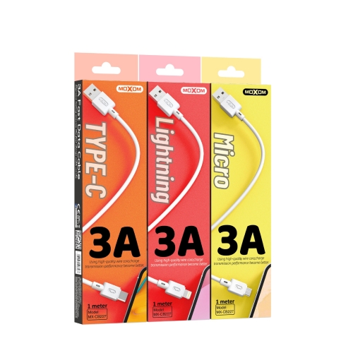 "3A PVC Fast Data Cable 1M"