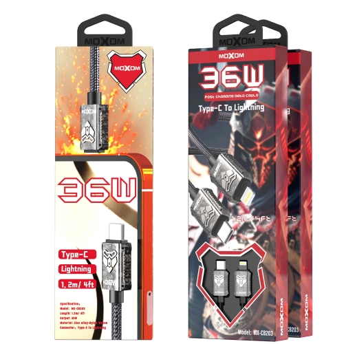 "36W Fast Charging Data Cable Type-C To Lightning 1.2m/4ft"