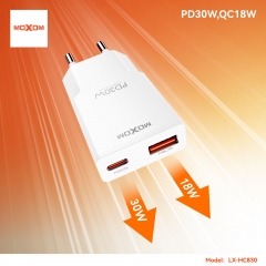 PD30W,QC18W Ultrathin Fast Charger