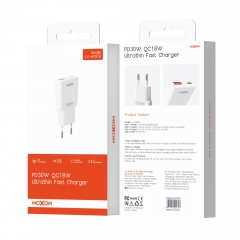 PD30W,QC18W Ultrathin Fast Charger