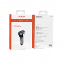 LED 4 Ports Car Charger