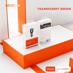 75W Transparent LCD Car Charger