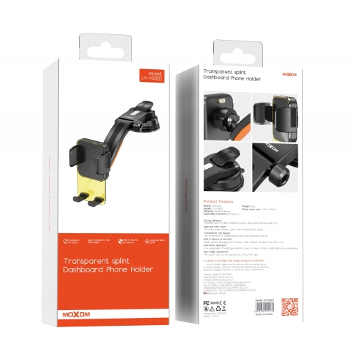 "Transparent splint Dashboard Phone Holder"