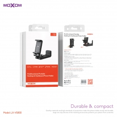 Multifunctional Portable Desktop & Dashboard Phone Holder