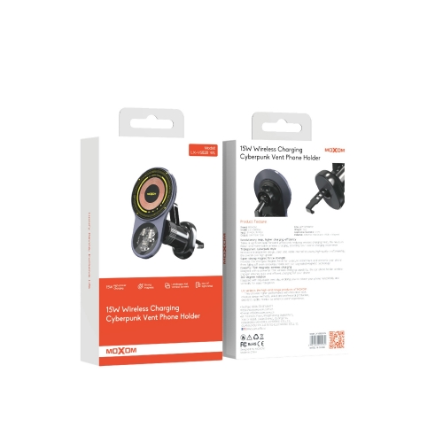 "15W Wireless Charging Cyberpunk Vent Phone Holder"