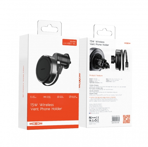 "15W Wireless Vent Phone Holder"