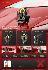 15W LED Transparent Smart Phone Holder