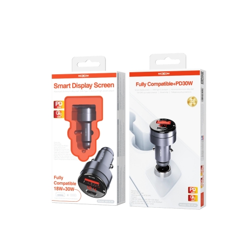 Smart Display Screen Car Charger