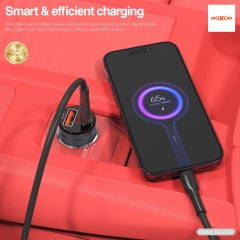 Smart Display Screen Car Charger