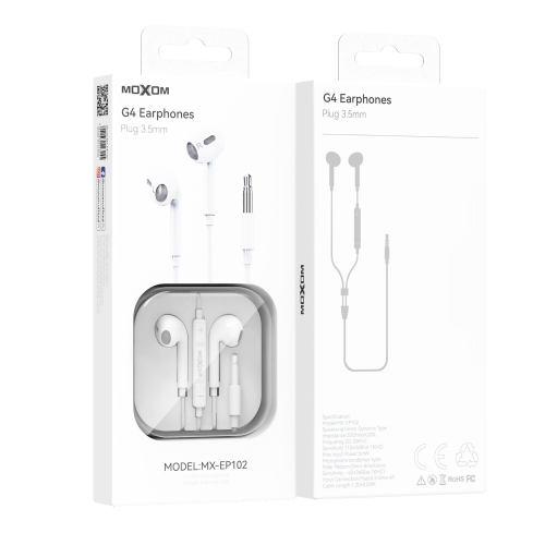 G4 Earphones Plug 3.5mm