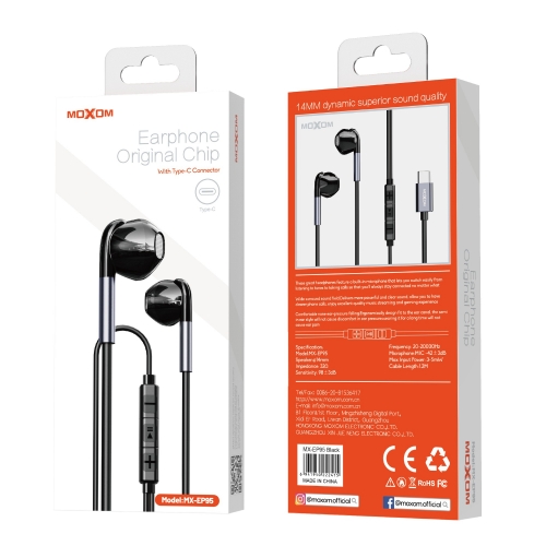 "Heavenly Wired Earphone With Type-C Connector"