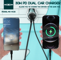 30W PD Dual Car Charger