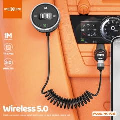 Wireless LCD FM Transmitter