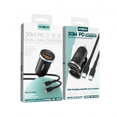 30W PD Dual Car Charger