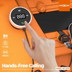 Wireless LCD FM Transmitter