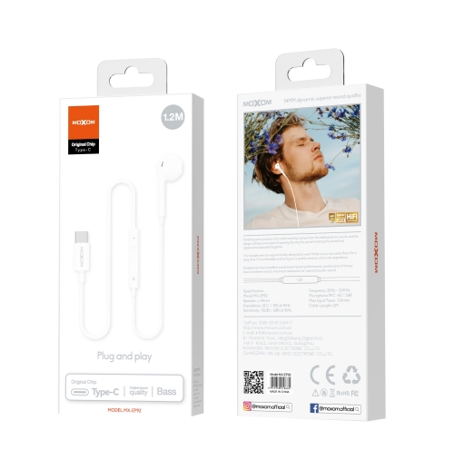 "Legendary Wired Earphone With Type-C Connector"