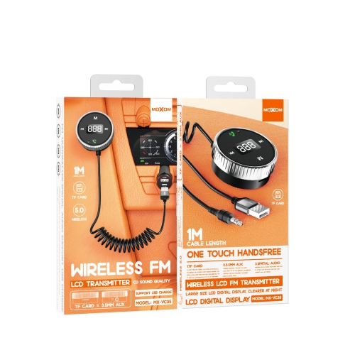 Wireless LCD FM Transmitter