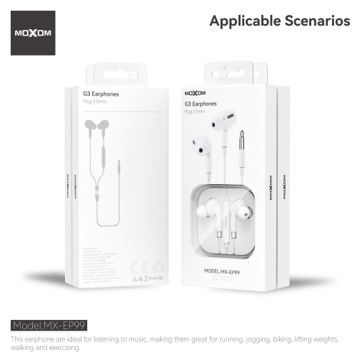 G3 Earphones Plug 3.5mm