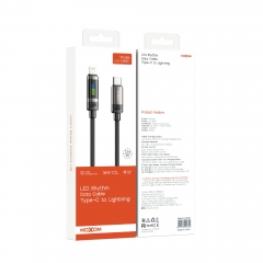 LED PD36W Type-C to Lightning Data Cable