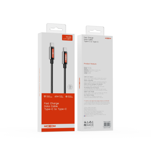 1M PD60W USB-C Fast Charge Cable
