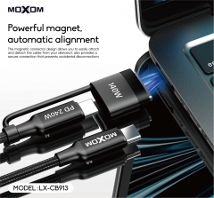 2M PD 240W+Magsafe 3 140W Magnetic Data Cable