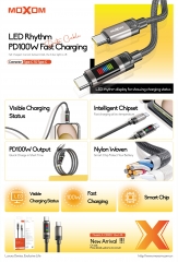 LED PD36W Type-C to Lightning Data Cable