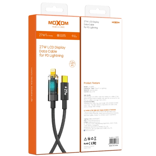 "27W LCD Display Data Cable for PD Lightning"