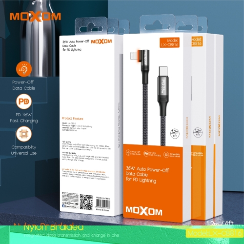 "36W Auto Power-Off Data Cable for PD Lightning"