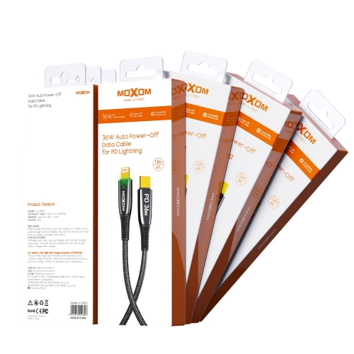 "36W Auto Power-Off Data Cable for PD Lightning"