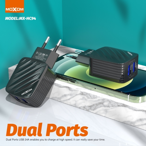 Flash Dual Ports USB Charger