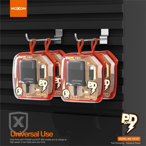 " PD20W SCP 18W DUAL Ports Fast Charging Home Charger"