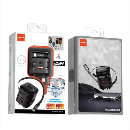 QC18W+PD25W Treasure Fast Charger