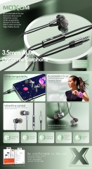 3.5mm AUX Dynamic Earphone