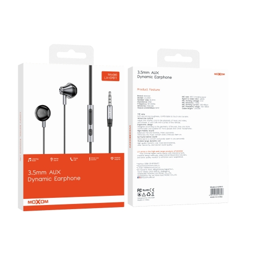 3.5mm AUX Dynamic Earphone