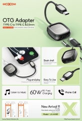 ♦ PC&ABS  Material                                            ♦AUX Audio & Charging