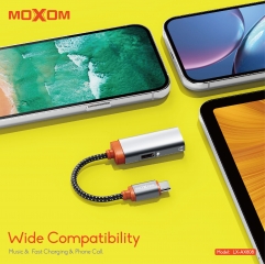 Music & Charging                                                                       Type-C to 3.5mm & Type-C  OTG ADAPTER