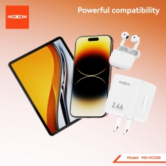 2.4A Dual - USB port travel charger