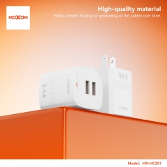 2.4A Dual - USB port travel charger