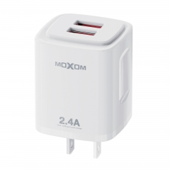 2.4A Dual - USB port travel charger