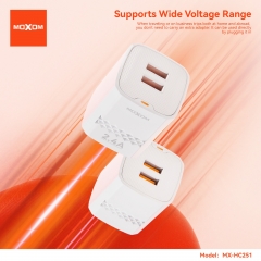 2.4A Dual - USB port travel charger