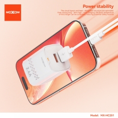 2.4A Dual - USB port travel charger