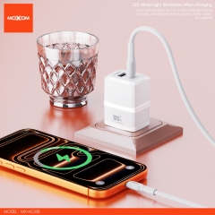 120W Super Fast Charging USB-A + Type-C Dual-Port Output Charger (US Plug)
