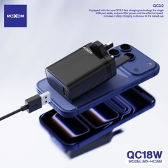 QC18W Single USB UK Travel Charger