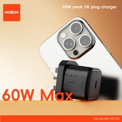 PD40W, AVS fast charging protocol | 60W peak UK plug charger