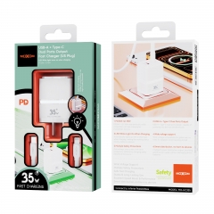 PD35W, QC18W Dual-Port Output Fast Charger (US Plug)