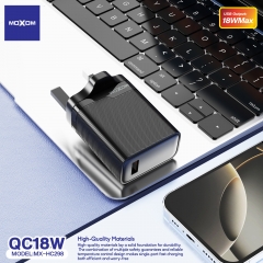 QC18W Single USB UK Travel Charger