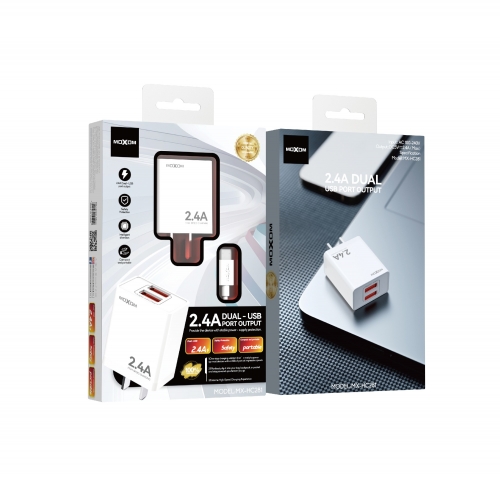 2.4A Dual - USB port charger