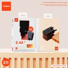 2.4A Dual USB UK Travel Charger